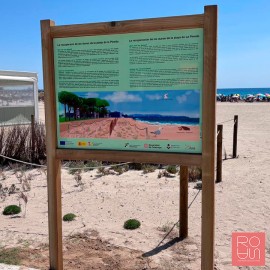 Cartellera Recuperació de Dunes